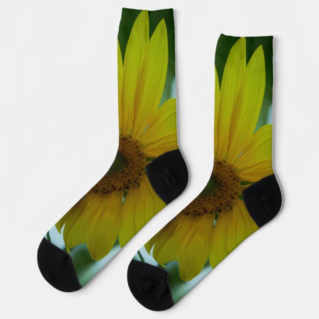 Sunflower Socks (Left)