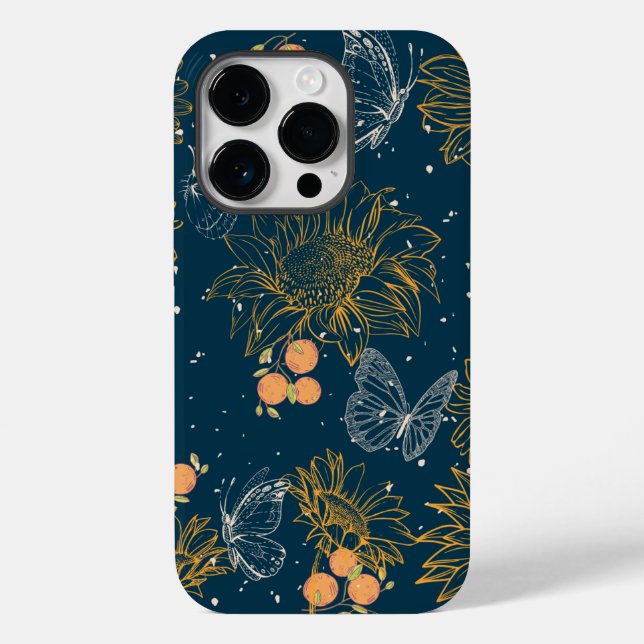 Sunflower Sonata Case-Mate iPhone Case (Back)