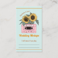 Sunflower Song Request Wedding