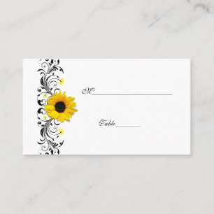 Sunflower Special Occasion Place Card