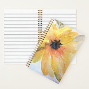 Sunflower Spiral Notebook (5.5 x 8.5)
