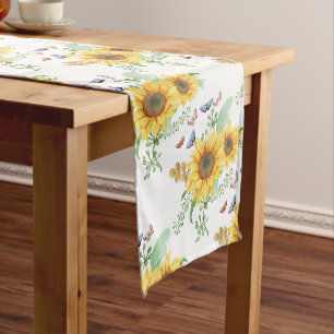 sunflower spring medium table runner