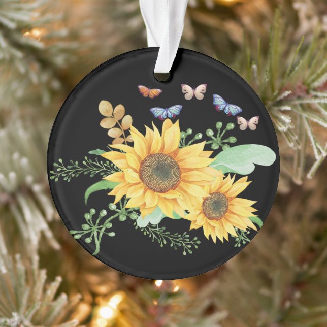 sunflower spring ornament (Tree)