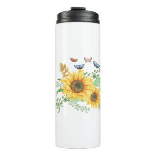 sunflower spring thermal tumbler