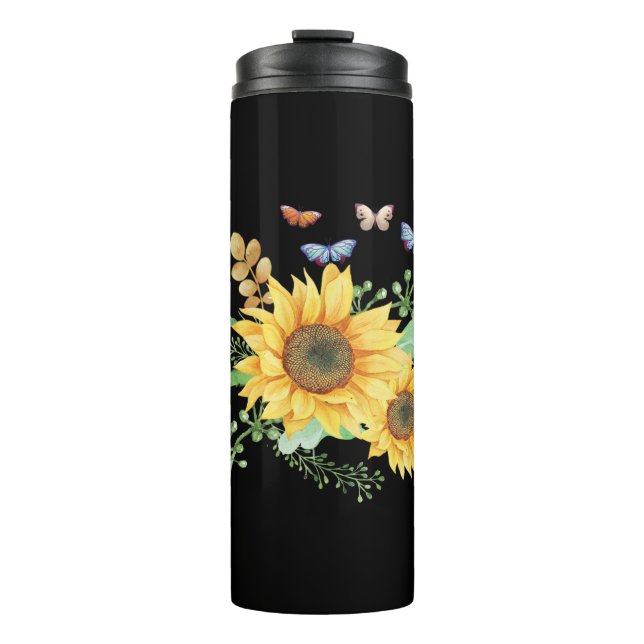sunflower spring thermal tumbler (Front)