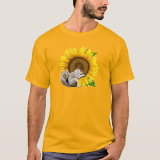 Sunflower Squirrel T-Shirt