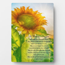 Sunflower St. Theresa Prayer 