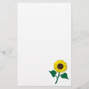 Sunflower Stationery