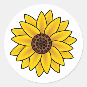 Sunflower Stickers