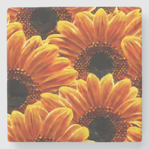 Sunflower Stone Coaster