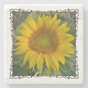 Sunflower Stone Coaster