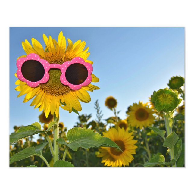 Sunflower Style Photo Print (Front)