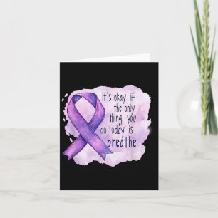 Sunflower Suicide Awareness  Card