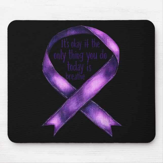 Sunflower Suicide Awareness  Mouse Pad (Front)