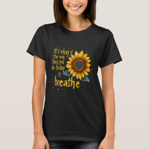 Sunflower Suicide Awareness  T-Shirt