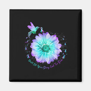 Sunflower Suicide Prevention Awareness 1 Magnet