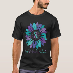 Sunflower Suicide Prevention Awareness Month  T-Shirt