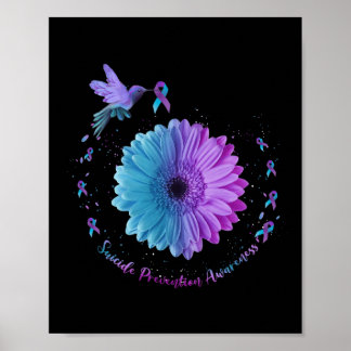 Sunflower Suicide Prevention Awareness  Poster