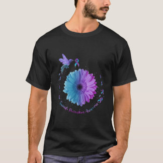 Sunflower Suicide Prevention Awareness  T-Shirt