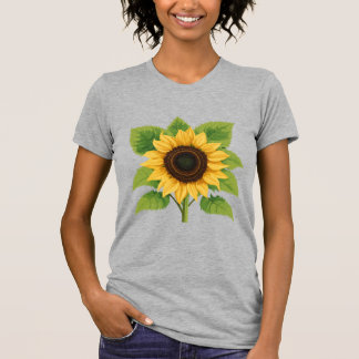 Sunflower & Sun – Symbol of Optimism & Growth T-Shirt