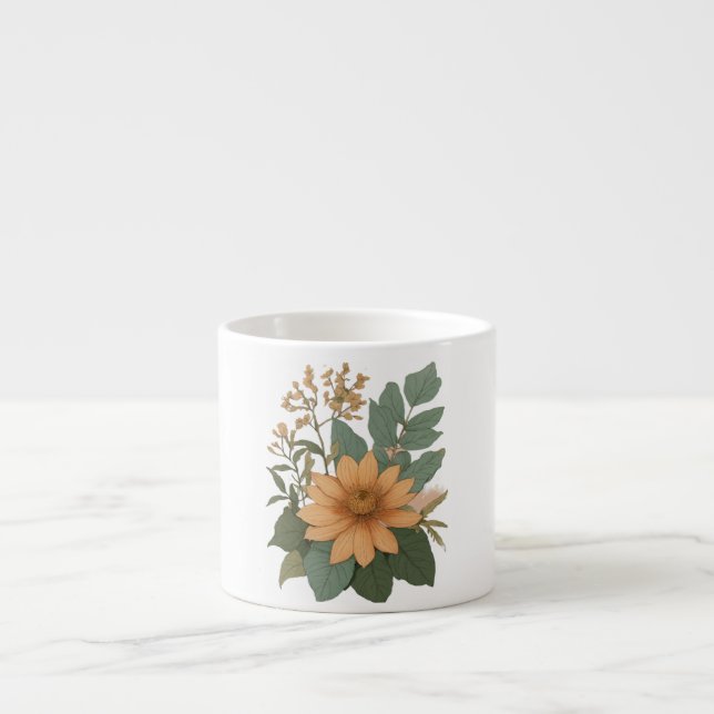 Sunflower Sunrise Speciality Espresso Mug (Front)