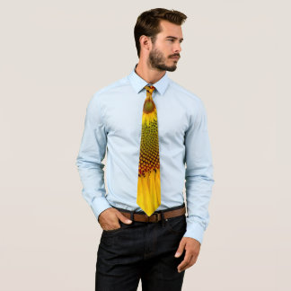 SUNFLOWER SUNSHINE PHOTO MEN'S NECK TIE