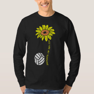 Sunflower Sunshine Volleyball Coach Player Men Wom T-Shirt