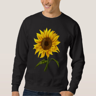 Sunflower Sunshine Watercolor Flower beautiful flo Sweatshirt