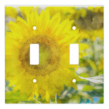 Sunflower Switchplate