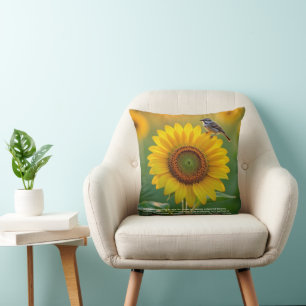 Sunflower Symbolism Cushion