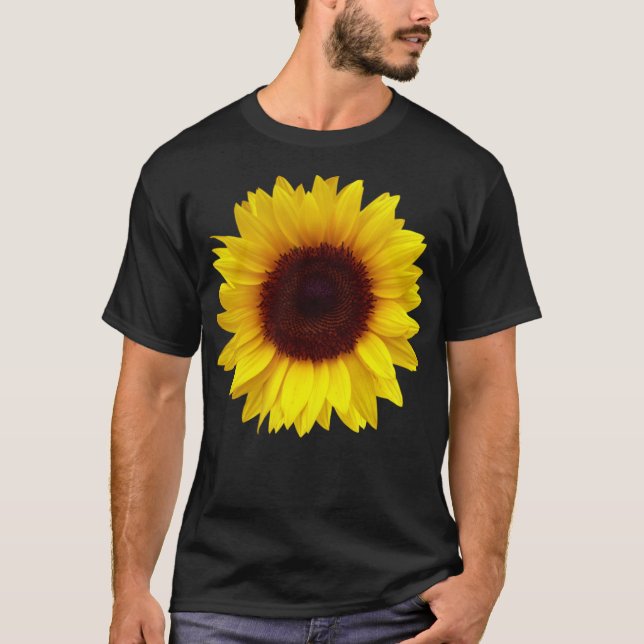 Sunflower T-Shirt Sunflower Design (Front)