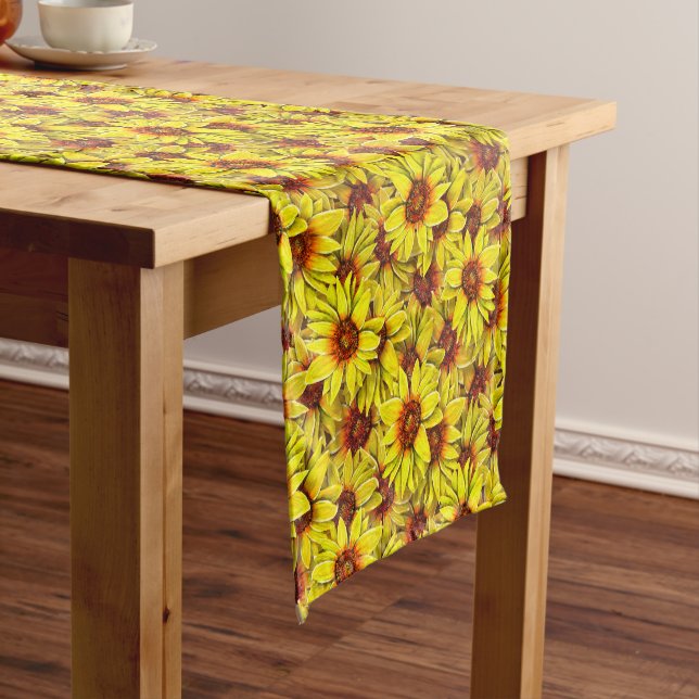Sunflower Table Runner (In Situ)