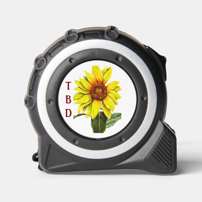 Sunflower Tape Measure 1 (Front)
