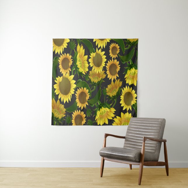 Sunflower Tapestry (In Situ)