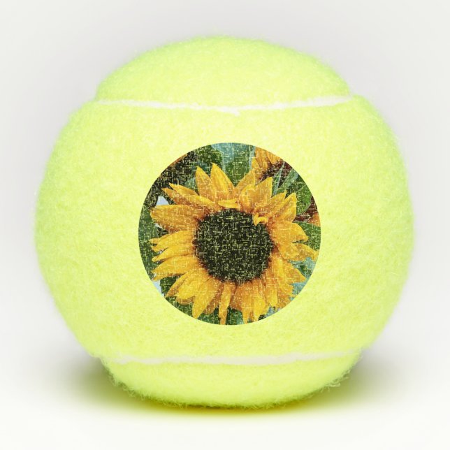 Sunflower Tennis Balls (Front)