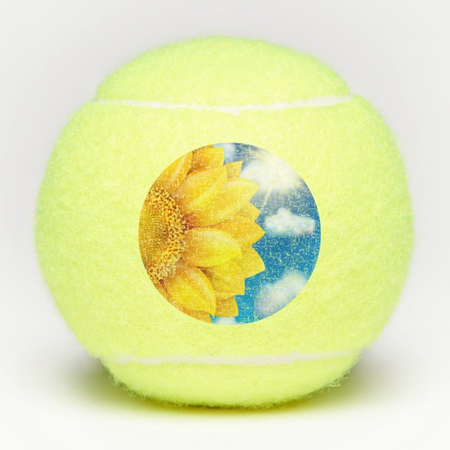 Sunflower Tennis Balls (Front)