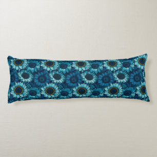 Sunflower Texture Indoor Decoration Cottagecore Ou Body Cushion