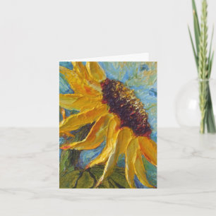 Sunflower Thank You Card