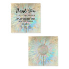 sunflower  thank you card