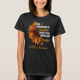 Sunflower Their Skies Are Orange Copd Awareness T-Shirt