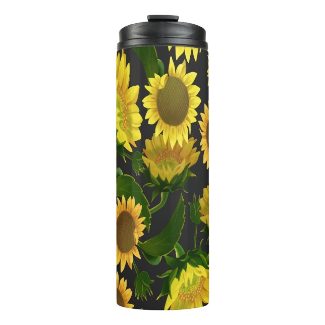 Sunflower Thermal Tumbler (Front)