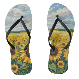 sunflower thongs