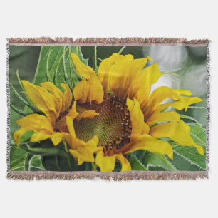 Sunflower Throw Blanket