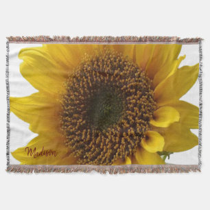 Sunflower Throw Blanket