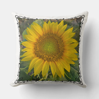 Sunflower Throw Pillow