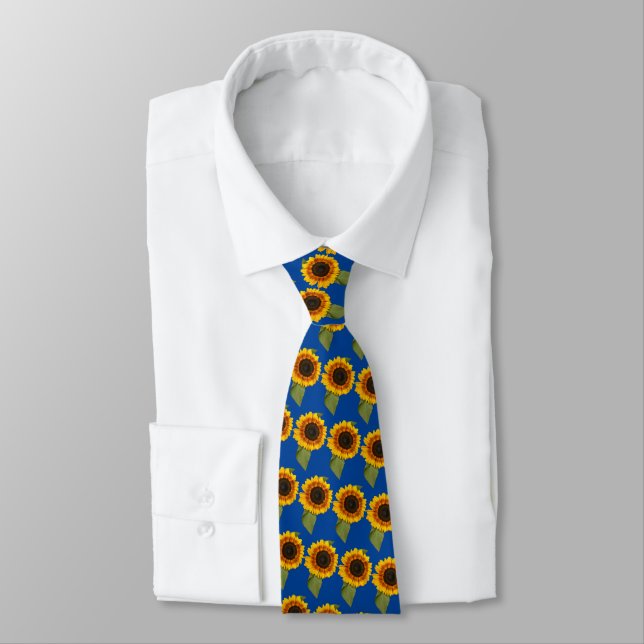 Sunflower Tie (Tied)
