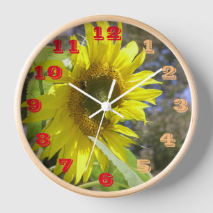 Sunflower Time Clock 