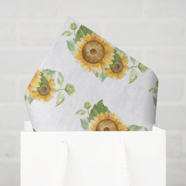 Sunflower Tissue Paper (Gift Bag)