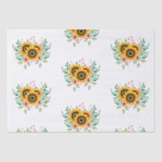 Sunflower   tissue paper