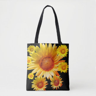 Sunflower tote bag